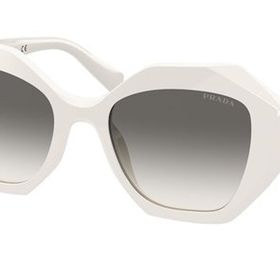 Prada PR 16WS 142130 53 White Grey Kadın Güneş Gözlüğü