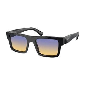 Prada PR 19WS 1AB06Z 52 Black - Dark Blue Erkek Güneş Gözlüğü