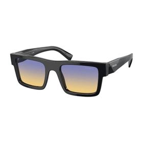 Prada PR 19WS 1AB06Z 52 Black - Dark Blue Erkek Güneş Gözlüğü
