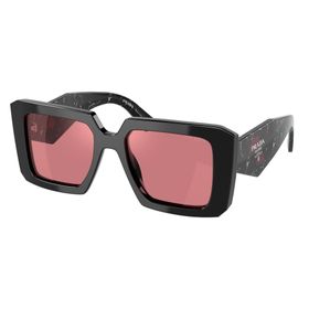 Prada PR 23YS Siyah Kırmızı 51 19 140 Kadın Güneş Gözlüğü