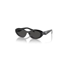 Prada PR 26ZS 16K08Z 55 Black Dark Grey Kadın Güneş Gözlüğü