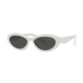 Prada PR 26ZS 17K08Z 55 White Dark Grey Kadın Güneş Gözlüğü
