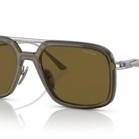 Prada PR 57ZS 18F01T 55 Unisex Güneş Gözlüğü
