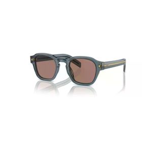 Prada PR A16S 17T05D 49 Geometrik Mavi Asetat Unisex Güneş Gözlüğü