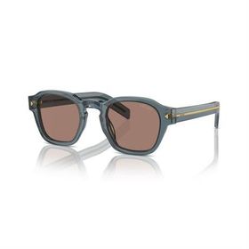 Prada PR A16S 17T05D 49 Geometrik Mavi Asetat Unisex Güneş Gözlüğü