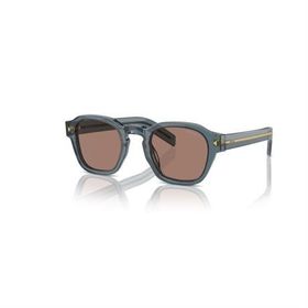 Prada PR A16S 17T05D 49 Geometrik Mavi Asetat Unisex Güneş Gözlüğü