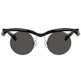 Prada PR A24S Siyah Koyu Gri 43 22 135 Kadın Güneş Gözlüğü