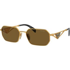 Prada PR A51S 15N01T 58 Altın Kadın Güneş Gözlüğü
