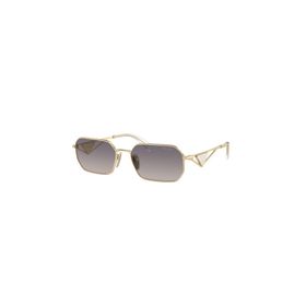 Prada PR A51S ZVN30C 58 Geometrik Gold Metal Kadın Güneş Gözlüğü