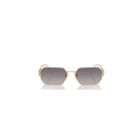 Prada PR A51S ZVN30C 58 Geometrik Gold Metal Kadın Güneş Gözlüğü