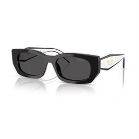 Prada PR B05S 09Q08Z 53 Kadın Geometrik Siyah Kemik Güneş Gözlüğü