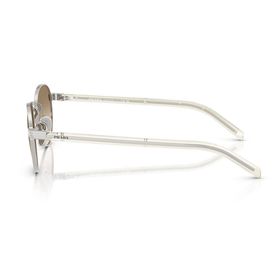 Prada PR B52S 1BC80K 49 Oval Gri Metal Unisex Güneş Gözlüğü