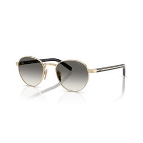 Prada PR B52S ZVN02C 49 Oval Gold Metal Unisex Güneş Gözlüğü