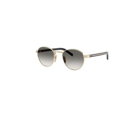 Prada PR B52S ZVN02C 49 Oval Gold Metal Unisex Güneş Gözlüğü