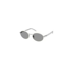 Prada PR B56S 23E50Q 52 Oval Beyaz Kombine Unisex Güneş Gözlüğü