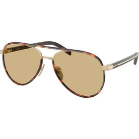 Prada PR B57S 21E10R Unisex Pilot Metal Asetat Güneş Gözlüğü