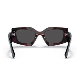 Prada PR15YS 09Z5S0 Bordo Kadın Güneş Gözlüğü