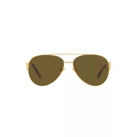 Prada PR73ZS 5AK01T 58 Unisex Güneş Gözlüğü