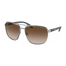 Prada PS 50YS 5AV02P 62 Kahverengi Erkek Güneş Gözlüğü