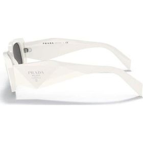 Prada SPR 17W 1425S0 White-Dark Grey Kadın Güneş Gözlüğü