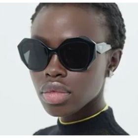 Prada SPR16W 1AB5S0 53 Siyah Kadın Güneş Gözlüğü