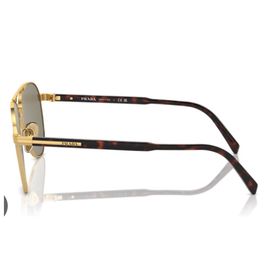Prada SPRA58 5AK90F 58 Yeşil Erkek Güneş Gözlüğü