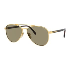 Prada SPRA58 5AK90F 58 Yeşil Erkek Güneş Gözlüğü