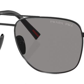 Prada SPS54Z 1BO02G 60 Siyah Erkek Güneş Gözlüğü