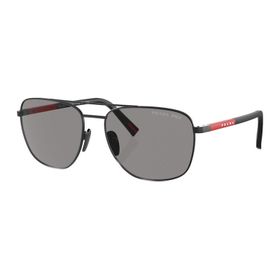 Prada SPS54Z 1BO02G 60 Siyah Erkek Güneş Gözlüğü