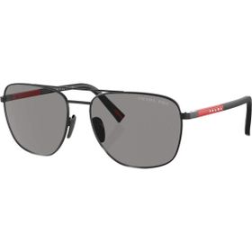 Prada SPS54Z 1BO02G 60 Siyah Erkek Güneş Gözlüğü