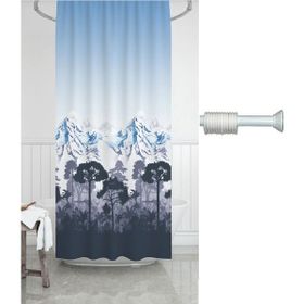Prado 180X200 cm Askı Hediyeli Toros Banyo Duş Perdesi