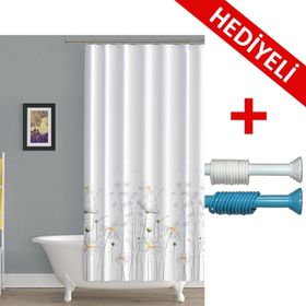Prado Daisy 180x200 cm Banyo Duş Perdesi