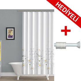 Prado Daisy 180x200 cm Banyo Duş Perdesi