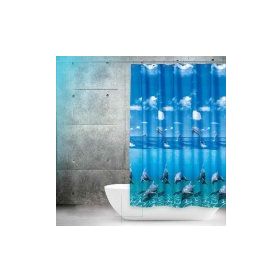 Prado Dolphin 120X200 cm Çift Kanat Banyo Duş Perdesi
