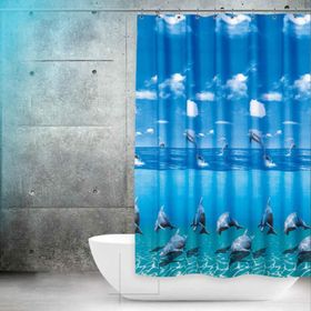 Prado Dolphin 120X200 cm Çift Kanat Banyo Duş Perdesi