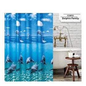 Prado Dolphn 180x200 cm Banyo Perde ve Askı