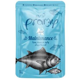 Pramy 70 gr Jöleli Yağsız Ton Balıklı Yetişkin Kedi Yaş Maması