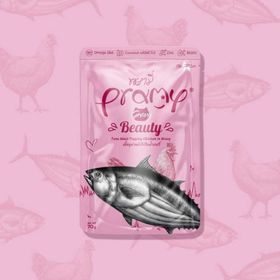 Pramy Beauty 70 gr Kedilerde Tüy Gelişimi için Ton Balıklı Tavuklu Kedi Konserve Maması