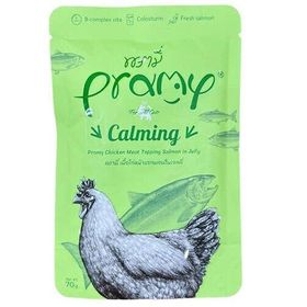 Pramy Calming Jöle İçinde Somonlu ve Tavuklu 70 gr Kedi Yaş Maması