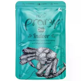 Pramy Cat Gravy Indoor Ton Balıklı Yengeçli 70 gr Kedi Maması