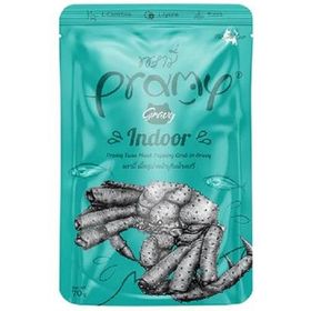 Pramy Cat Gravy Indoor Ton Balıklı Yengeçli 70 gr Kedi Maması