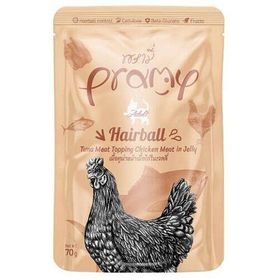Pramy Hairball Sos İçinde Ton Balıklı ve Tavuklu 70 gr Kedi Yaş Maması