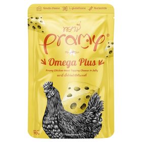 Pramy Jöle İçinde Tavuklu ve Peynirli 70 GR Yetişkin Kedi Maması