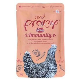 Pramy Sos İçinde Tavuklu Bal Kabaklı ve Havuçlu 70 GR Yetişkin Kedi Konservesi