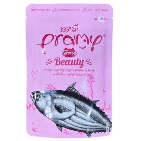 Pramy Sos İçinde Ton Balıklı ve Tavuklu 70 GR Kedi Maması