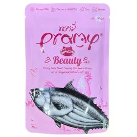 Pramy Sos İçinde Ton Balıklı ve Tavuklu 70 GR Kedi Maması