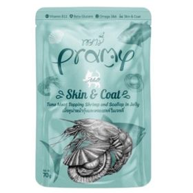 Pramy Ton Balıklı Soslu Karides ve Tarak Jöleli 70 gr Kedi Maması