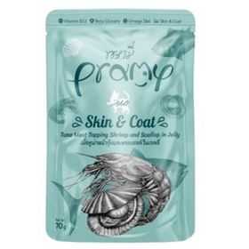 Pramy Ton Balıklı Soslu Karides ve Tarak Jöleli 70 gr Kedi Maması