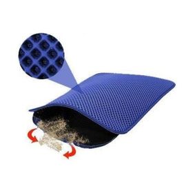 Praticoshop Mavi Elekli Kedi Tuvaleti Paspası