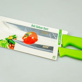 Pratik 43038 Yeşil ikili Sebze Bıçak Seti